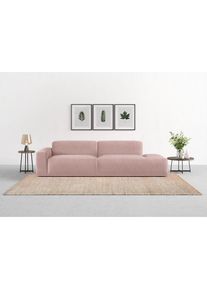 Trendmanufaktur Big-Sofa &raquo;Braga, mit hochwertigem Kaltschaum, Megasofa, in Cord erh&auml;ltlich&laquo; modernes Big-Sofa, Couch mit hohem Sitzkomfort, 277/72/107