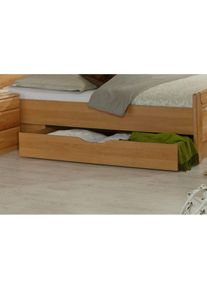 Wiemann Schubkasten &raquo;Lausanne, Bettschubkasten, Bettkasten, Schublade&laquo; 140 x 15 x 61 cm (B/H/T), MADE IN GERMANY, Erle Nachbildung, maximale Belastung