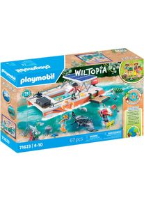 Playmobil Konstruktions-Spielset &raquo;Korallenriff Plattform (71623), Wiltopia&laquo; Made in Europe