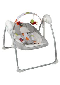BABYGO Babywippe &raquo;Dandly, grey&laquo; bis 9 kg elektrisch, mit Sound