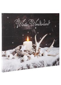 Dreams LED-Bild &raquo;Winter Wonderland, Weihnachtsdeko&laquo; batteriebetrieben