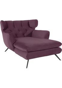 3C Candy Loveseat &raquo;Beatrice Loungesessel&laquo; mit Knopfheftung im R&uuml;cken, Fernsehsessel, Relaxsessel