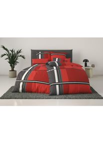 H.I.S. H.I.S Bettw&auml;sche &raquo;Cassia&laquo; 2 tlg. in sportlichem Karo Design, Bettw&auml;sche aus Baumwolle, ab Gr. 135x200 cm