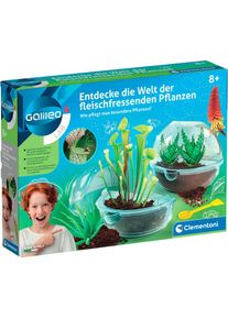 Clementoni Experimentierkasten &raquo;Galileo, Entdecke die Welt der fleischfressenden Pflanzen&laquo; Made in Europe