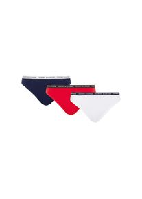 Tommy Hilfiger Underwear Bikinislip 3 Stk. mit schmalem Logob&uuml;ndchen bunt, Gr&ouml;&szlig;e L