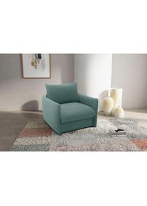 DOMO collection Sessel &raquo;700023 wandelbar zum Loungesessel, Relaxliege und G&auml;stebett&laquo; Schlaffunktion, Federkern, stabile Liegefl&auml;che ca. 70 x 195 cm