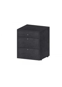 Home Affaire Rollcontainer &raquo;ESSE&laquo; 1 Stk. tlg. mit 3 Schubladen, Schreibtischcontainer, H&ouml;he 61 cm