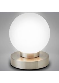 B.K.LICHT Tischleuchte &raquo;BK_TL1087 Tischlampe, Nachttischlampe mit Ber&uuml;hrungssensor, Dimmbar&laquo; E14 1 Stk. Touchfunktion, Stufen-dimmer, E14, ohne 