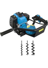 G&uuml;de G&uuml;de Erdbohrer &raquo;GE 2200&laquo; 4 Stk. tlg. inkl. 3 Bohraufs&auml;tze