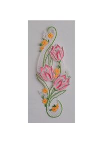 Stickereien Plauen Fensterbild &raquo;Fr&uuml;hling&laquo;