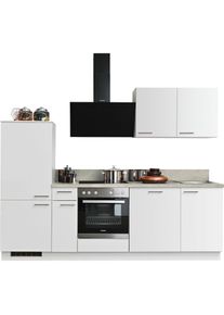 KOCHSTATION K&uuml;chenzeile &raquo;KS-Scafa, vormontiert, mit h&ouml;henverstellbaren F&uuml;&szlig;en, vormontiert, mit&laquo; Soft-Close, wahl. mit E-Ger&auml;ten inkl. Geschirrsp&uuml;ler, 