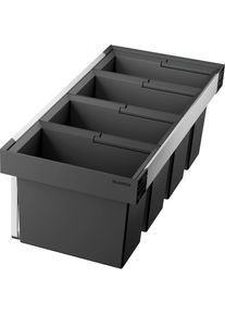 Blanco M&uuml;lltrennsystem &raquo;Flexon II 90/4&laquo; 4 Beh&auml;lter Kunststoff, Stahlblech, 900 mm Untermass