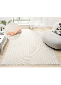 s.Oliver Teppich &raquo;Cilla, besondere Form, modernes Design, dichte Qualit&auml;t&laquo; rechteckig 11 mm H&ouml;he Woll-Look, Skandi, Boho, leichter Glanz, Wohnzimmer, 