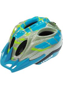 Levior Kinderfahrradhelm &raquo;K-Star Violet&laquo; Schale reflektierend wei&szlig;, Gr&ouml;&szlig;e M Kopfumfang: 52 cm - 58 cm