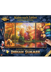 Schipper Malen nach Zahlen &raquo;Meisterklasse Triptychon - Indian Summer&laquo; Made in Germany