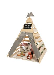 Muddy Buddy Spielhaus &raquo;Tipi-Zelt Dreamer&laquo; Holzschutz vorbehandelt, BxTxH: 135x135x170 cm, FSC - sch&uuml;tzt Wald