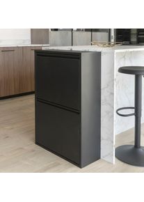 SPINDER DESIGN M&uuml;lltrennsystem &raquo;Gigi&laquo; Metall, Breite 60 cm