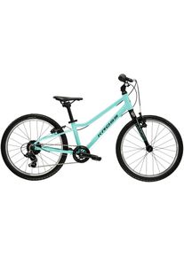 Kross Kinderfahrrad &raquo;KROSS Kinderrad Lightweight Liftie 20" gr&uuml;n&laquo; 7 Gang Shimano TOURNEY TY200 Schaltwerk Kettenschaltung
