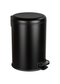 Wenko M&uuml;lleimer &raquo;Modell Leman Easy Close&laquo; Abfalleimer mit Tretfunktion & Absenkautomatik, Industrial Style, 20 L