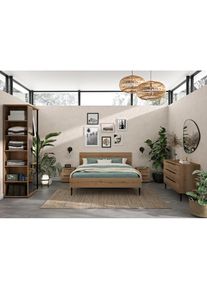 Gami Nachtkommode Funktioneller Nachttisch mit gro&szlig;em Stauraum