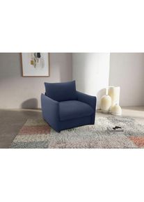 DOMO collection Sessel &raquo;700023 wandelbar zum Loungesessel, Relaxliege und G&auml;stebett&laquo; Schlaffunktion, Federkern, stabile Liegefl&auml;che ca. 70 x 195 cm