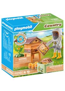 Playmobil Konstruktions-Spielset &raquo;Imkerin (71253), Country&laquo; teilweise aus recyceltem Material; Made in Europe