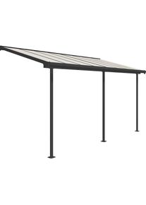 Palram - Canopia Terrassendach &raquo;Sierra&laquo; grau, UV-best&auml;ndig