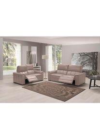 Egoitaliano Polstergarnitur &raquo;Capucine&laquo; bestehend aus einem 2-Sitzer und einem 2, 5-Sitzer