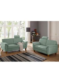 Home Affaire Polstergarnitur &raquo;Texel&laquo; als Set, mit Federkern und Kontrastnaht