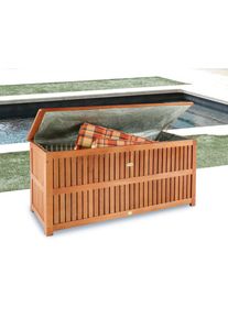 Garden Pleasure Auflagenbox Eukalyptusholz, BxTxH: 130x55x58 cm