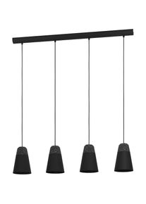 Eglo H&auml;ngeleuchte &raquo;CANTERRAS&laquo; E27 1 Stk. H&auml;ngeleuchte in schwarz aus Stahl - exkl. E27 - 40W