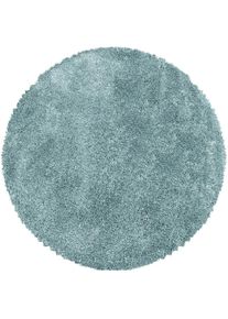 Ayyildiz Teppiche Hochflor-Teppich &raquo;FLUFFY 3500&laquo; rund 50 mm H&ouml;he Langflor, Shaggy, uni, robust, auch rechteckig erh&auml;ltlich, Wohnzimmer