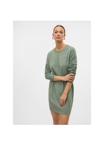 V&eacute;ro Moda Vero Moda Strickkleid &raquo;VMDOFFY LS O-NECK DRESS GA NOOS&laquo; gr&uuml;n, Gr&ouml;&szlig;e L
