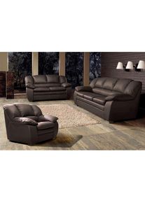 COTTA Polstergarnitur &raquo;Casino&laquo; Set, 3 Stk. tlg. Sessel, 2-Sitzer, 2, 5-Sitzer, hohe R&uuml;ckenlehne