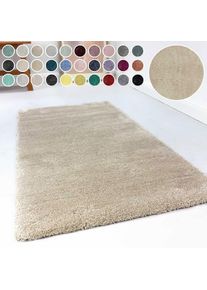 Esprit Hochflor-Teppich &raquo;Relaxx ESP-4150&laquo; rechteckig 25 mm H&ouml;he Wohnzimmer, sehr gro&szlig;e Farbauswahl, weicher dichter Hochflor