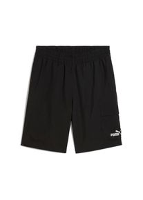 Puma Shorts &raquo;ESS NO. 1 LOGO WOVEN CARGO SHORTS 9"&laquo; mit Eingrifftaschen, elastischer Bund mit innenliegendem Kordelzug schwarz, Gr&ouml;&szlig;e S