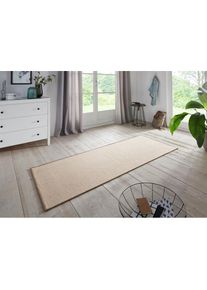 Hanse Home L&auml;ufer &raquo;Boucl&eacute;&laquo; rechteckig 5 mm H&ouml;he rutschfest, Sisal Optik, Teppich, K&uuml;che, Flur, schlicht, umkettelt