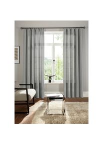 Bruno Banani Vorhang &raquo;Lagan&laquo; Kr&auml;uselband 2 Stk. tlg. 2-er Set, gewebt, Microfaser, versch. Gr&ouml;&szlig;en, einfarbig, Bestseller