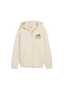 Puma Kapuzensweatjacke &raquo;MID90S FULL-ZIP FL B&laquo; mit Kapuze, mit Rei&szlig;verschluss, aus Baumwollmischung, Regular Fit wei&szlig;, Gr&ouml;&szlig;e 176