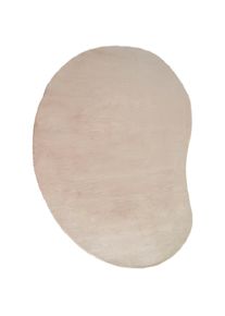 Bruno Banani Hochflor-Teppich &raquo;Rabbit 2 Bean, Kunstfell Teppich, Modern, besondere Form&laquo; U-f&ouml;rmig 25 mm H&ouml;he Kaninchenfell-Haptik, Microfaser, 