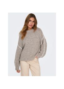 Jacqueline de Yong JDY Rundhalspullover &raquo;ZOEY LIFE L/S ON STITCH PULL KNT NOOS&laquo; mit dekorativen Ziern&auml;hten