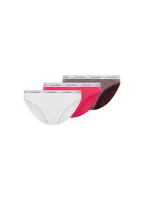 Calvin Klein Underwear String &raquo;3 PACK THONG (LOW-RISE)&laquo; Packung, 3er-Pack, 3 Stk. mit Logobund