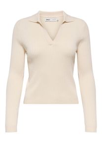 Only Kvinnor Tr&ouml;ja 'ONLKaya' ecru Storlek XS