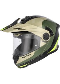 Acerbis Rider Graphic, kask typu flip up , kolor: czerwony/czarny , rozmiar: XL