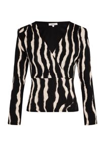 Morgan Kvinnor Blus '251-TIBLO' svart / vit Storlek XS