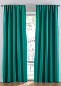 bonprix S&ouml;t&eacute;t&iacute;tő f&uuml;gg&ouml;ny sokf&eacute;le m&eacute;retben (1 db), k&eacute;k, mag./sz&eacute;l.: 245/130 cm