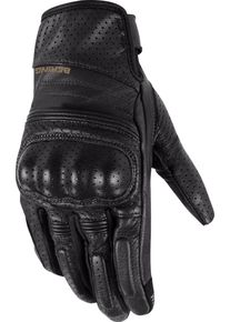 Bering Score, gloves perforated , color: Black , size: 8