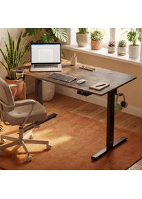 Casaria Zit sta bureau Bruin 160x75x72-117cm