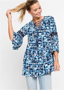 Tunika av mjuk viskos - vit - storlek 56/58 (3XL) - bonprix