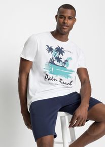 T-shirt av ekologisk bomull - vit - storlek 64/66 (3XL) - bonprix